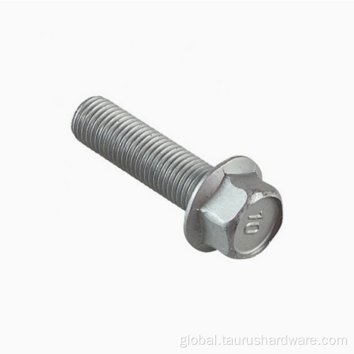 Bolts galvanized Hex head 6 point flange bolt Manufactory